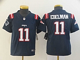 Youth Nike Patriots 11 Julian Edelman Navy Color Rush Limited Jersey,baseball caps,new era cap wholesale,wholesale hats